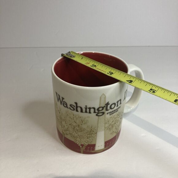 Starbucks Washington DC 2009 Collector Series Coffee Tea Mug Monument Capitol - Picture 6 of 8
